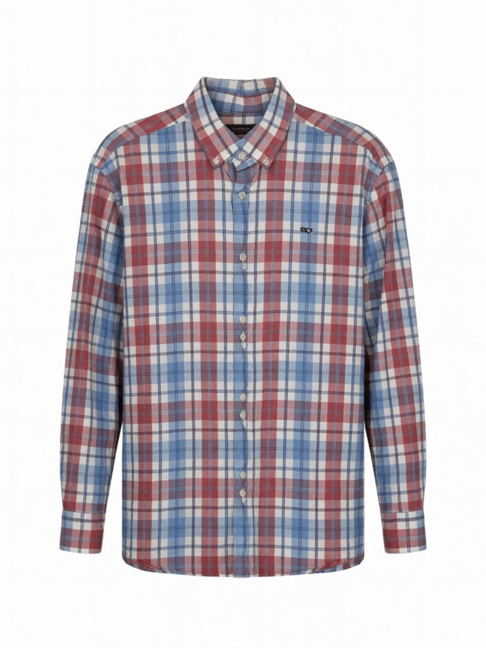 Vineyard Vines Plaid Shirt Men XL Blue Red